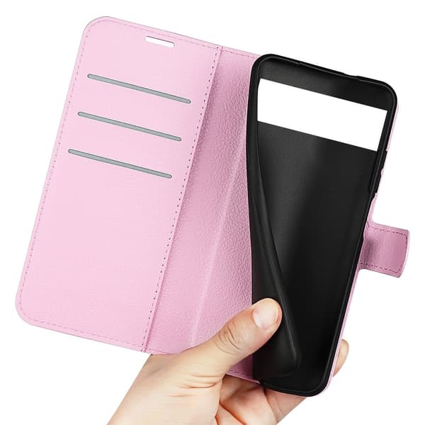 Classic Google Pixel 7 flip etui - Rosa Pink