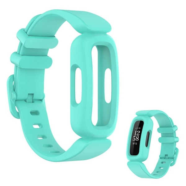 Fitbit Ace 3 / Inspire 2 integrated watch band - Lake Blue Blå