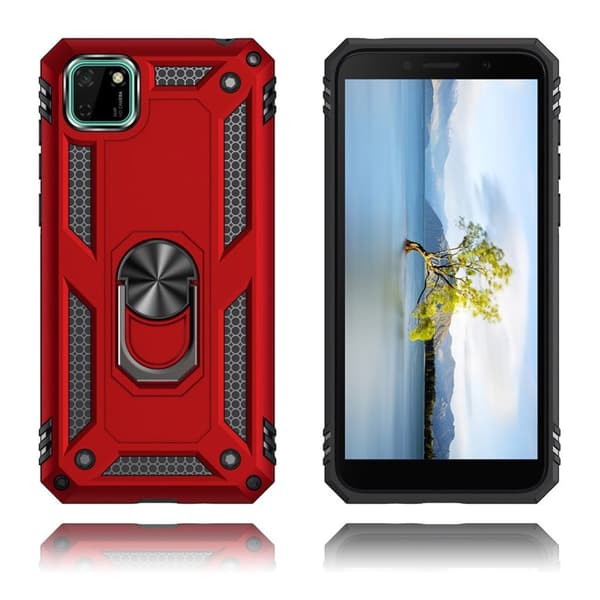 Bofink Combat Huawei Y5p Etui - Rød Red