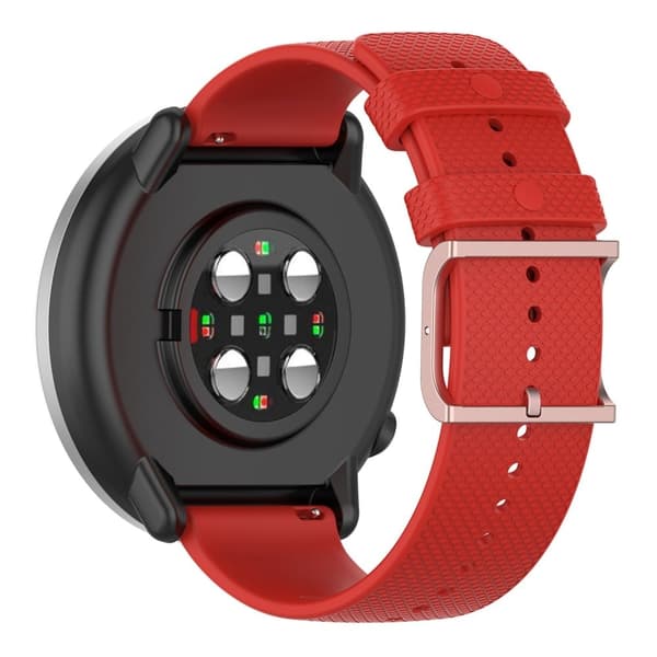 Samsung Galaxy Watch 5 / 5 Pro / Watch 4 dot style silikone urrem - Rød Red