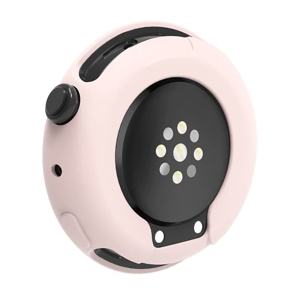 vivo Watch 3 Case Soft Silicone Protective Shell Frame Hollow-Out - Pink Pink