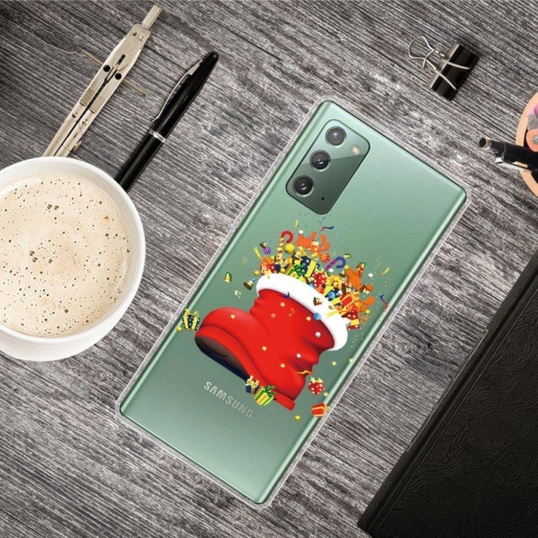 Christmas Samsung Galaxy Note 20 fodral - Gifts Röd