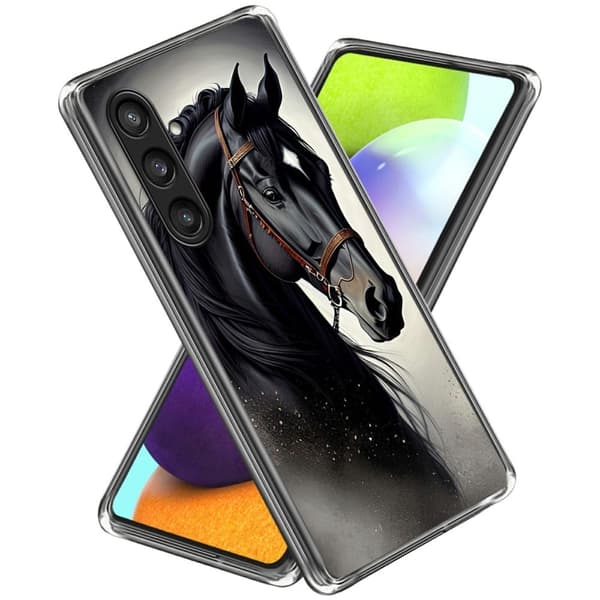 Vibe Samsung Galaxy A56 skal - Häst Svart
