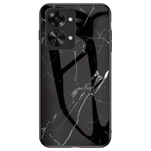Fantasy Marble OnePlus Nord 2T deksel - Svart Marmor Black