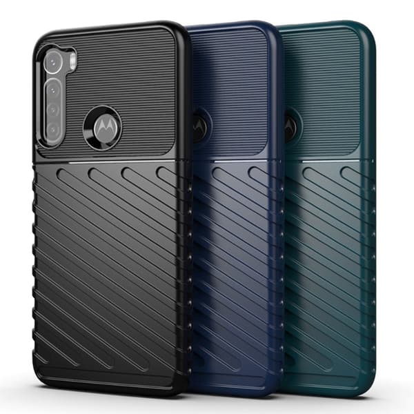 Thunder Motorola One Fusion Plus skal - Svart Svart