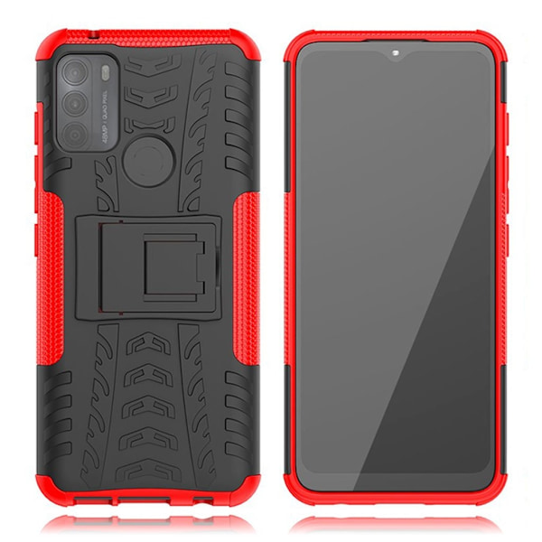 Offroad Suojakotelo Motorola Moto G50 - Punainen Red