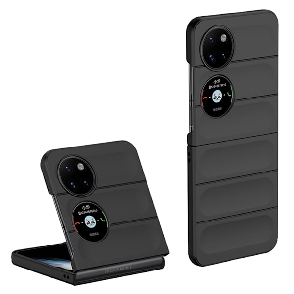 Mjukt greppformat Huawei P50 skal - Svart Svart
