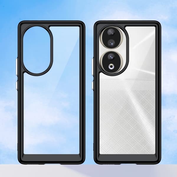 Honor 90 akryldeksel - Svart Black