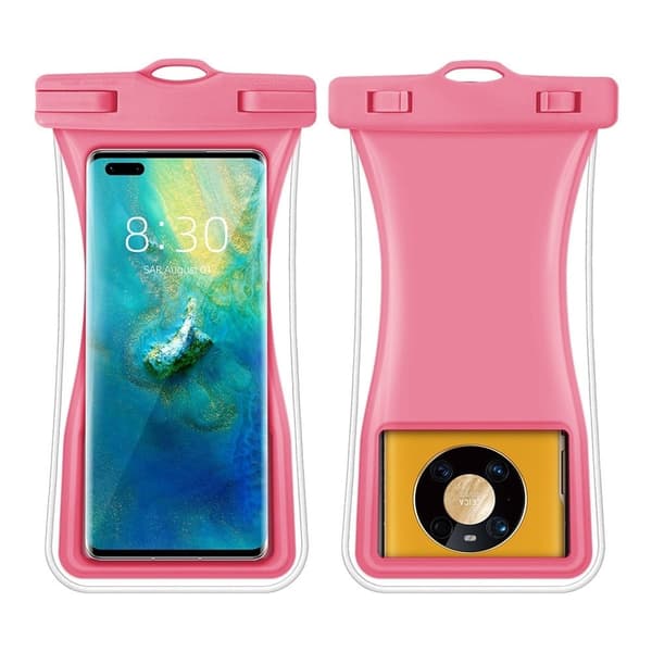Universal vanntett telefonveske - Rosa Pink