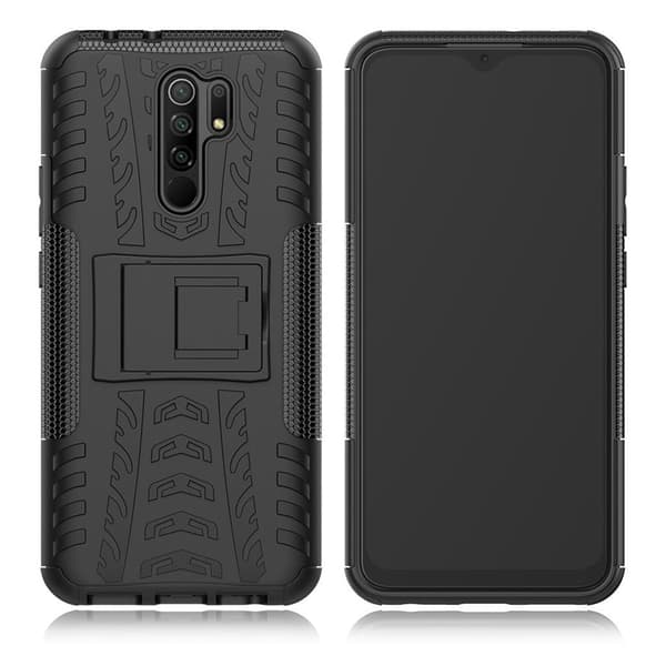 Offroad Etui Xiaomi Redmi 9 - Svart Black