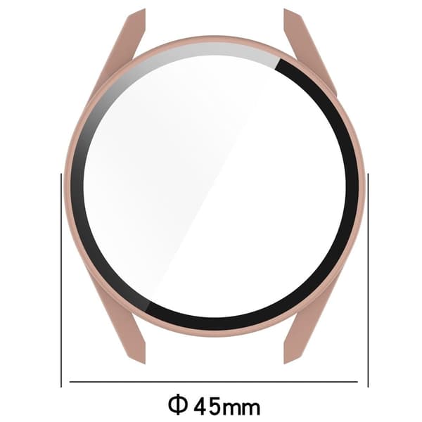 Huawei Watch GT 3 (42mm) TPU frame + tempered glass screen protector - Dark Green Grön