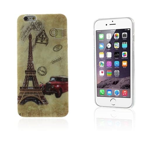 Westergaard (Eiffel tårn & Retro bil) iPhone 6 Plus Deksel Multicolor
