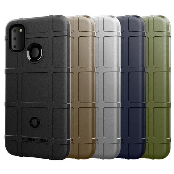 Rugged Shield Cover - Samsung Galaxy M30s / M21 - Black
