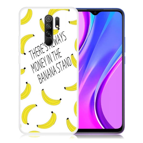 Deco Xiaomi Redmi 9 Etui - Banan Yellow