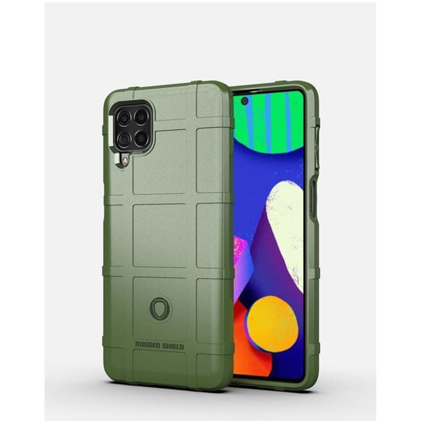 Rugged Shield case - Samsung Galaxy M62 / F62 - Grøn Green