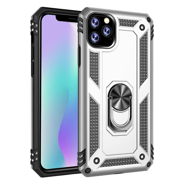 Bofink Combat iPhone 11 Pro Max skal - Silver/Grå Silvergrå