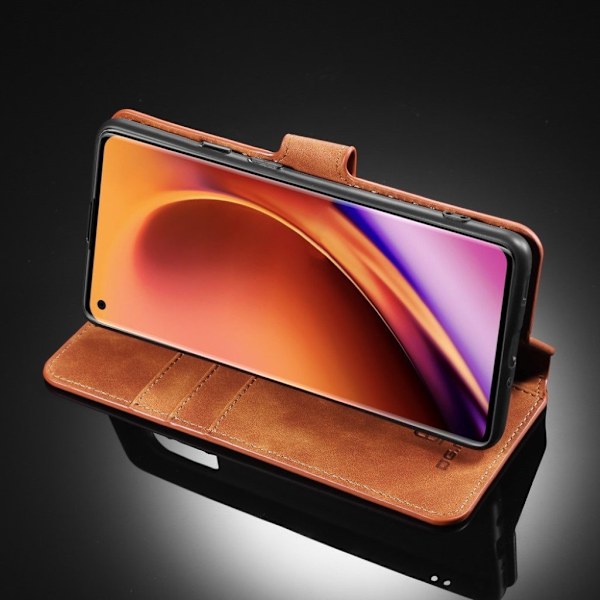 DG.MING OnePlus 8 Pro Retro Etui - Brun Brown