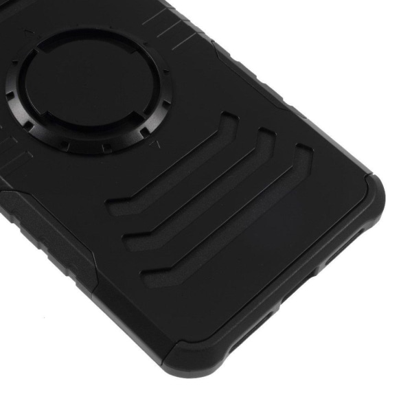 iPhone 9 Plus beskyttende cover af hybridmateriale - Sort Black