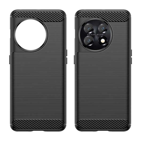 Carbon Flex Etui OnePlus 11 - Svart Black