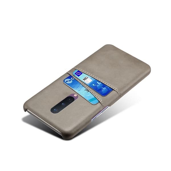 Dual Card deksel - OnePlus 8 - Grå Silver grey