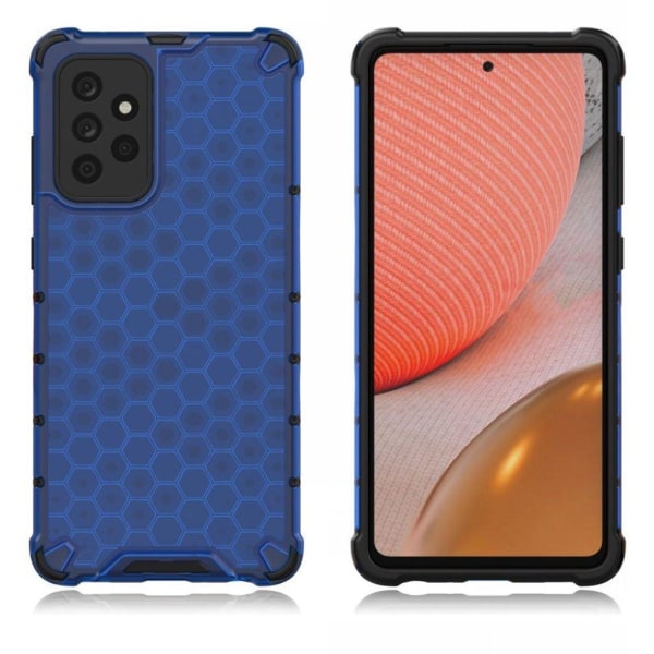 Bofink Honeycomb Samsung Galaxy A72 5G Etui - Blå Blue