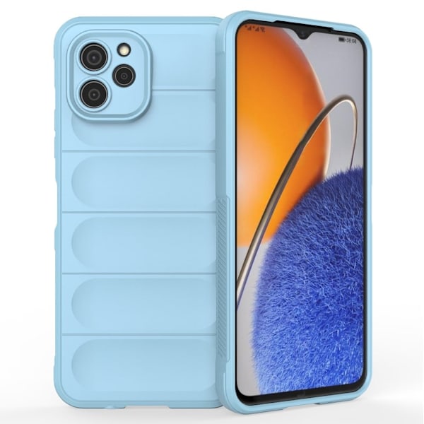 Mjukt greppformat Huawei Nova Y61 skal - Blå Blå