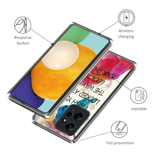 Deco Xiaomi Redmi Note 12 deksel - Så På Meg Multicolor