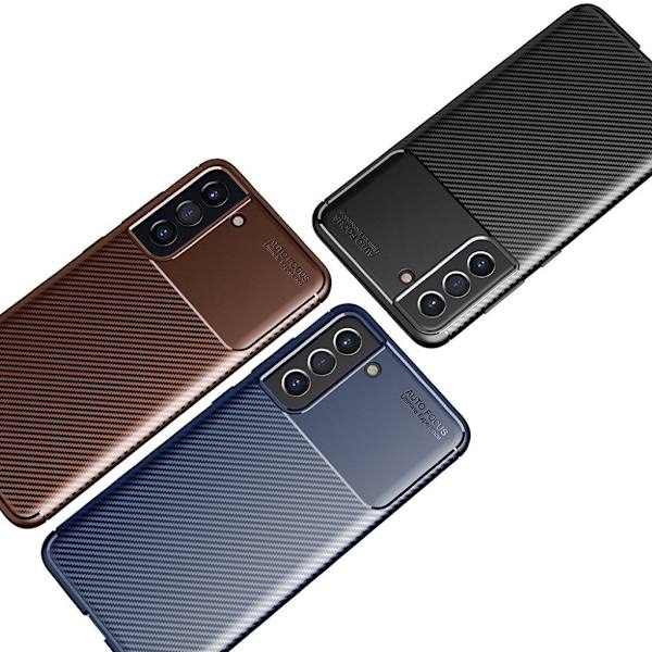 Carbon Shield Samsung Galaxy S21 FE skal - Blå Blå