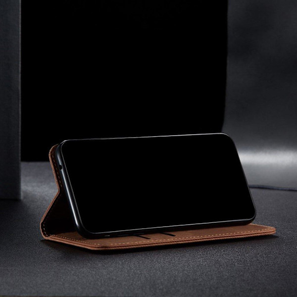 Jeans Samsung Galaxy A32 5G flip etui - brun Brown