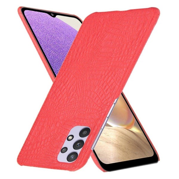 Croco Samsung Galaxy A32 5G skal - Röd Röd