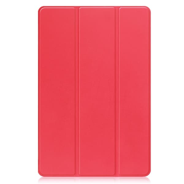 Tri-fold skinnstativveske for Lenovo Tab P11 Pro (2. generasjon) - Rød Red