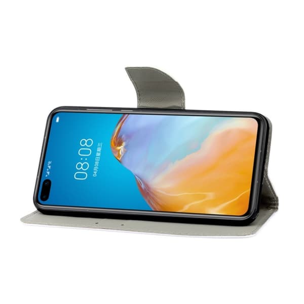 Wonderland Huawei P40 fodral -Silver/Grå Silvergrå