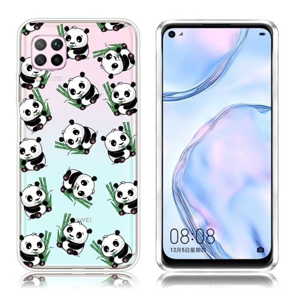 Deco Huawei P40 Lite / Huawei Nova 6 SE skal - Söta Pandor multifärg