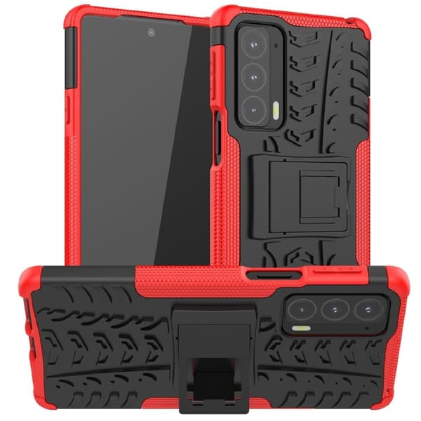 Offroad Etui Motorola Edge 20 - Rød Red