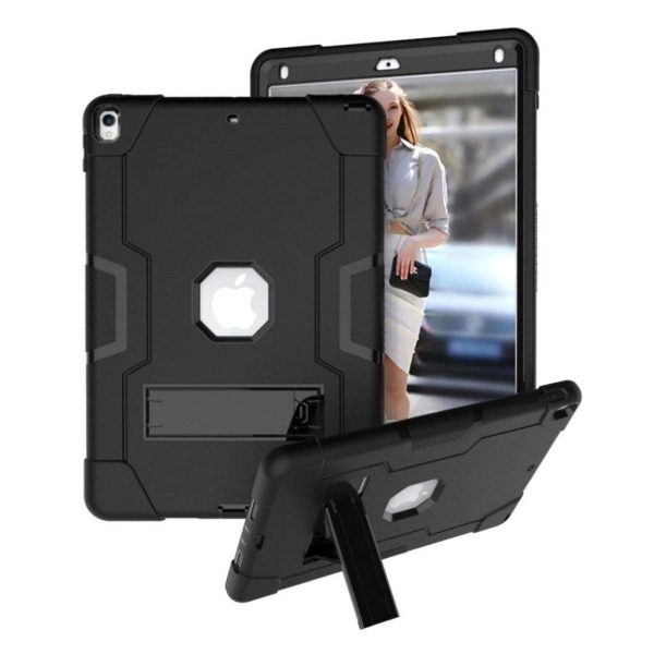 iPad Air (2019) shockproof hybrid case - All Black Black