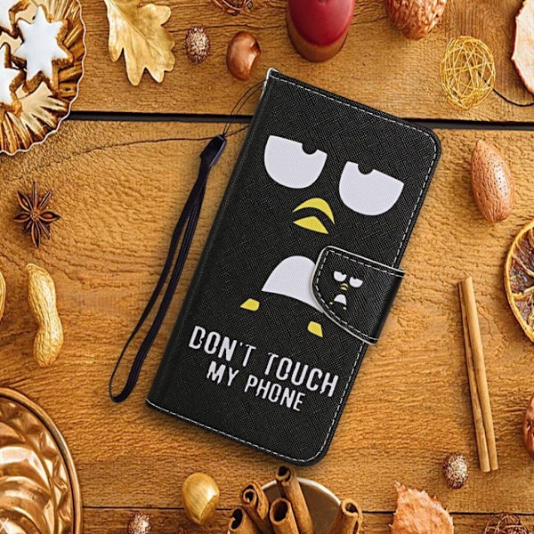 Wonderland Samsung Galaxy S20 Fe 5g / S20 Fe Flip Etui - Dont Touch My Phone Black
