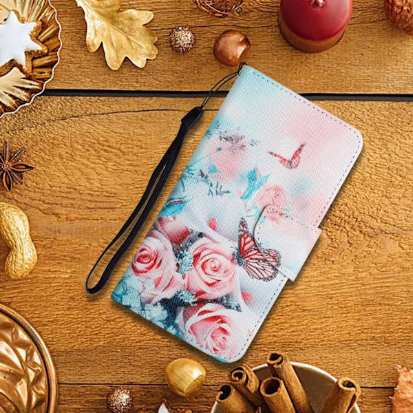 Wonderland Samsung Galaxy S22 Flippetui - Rose Multicolor