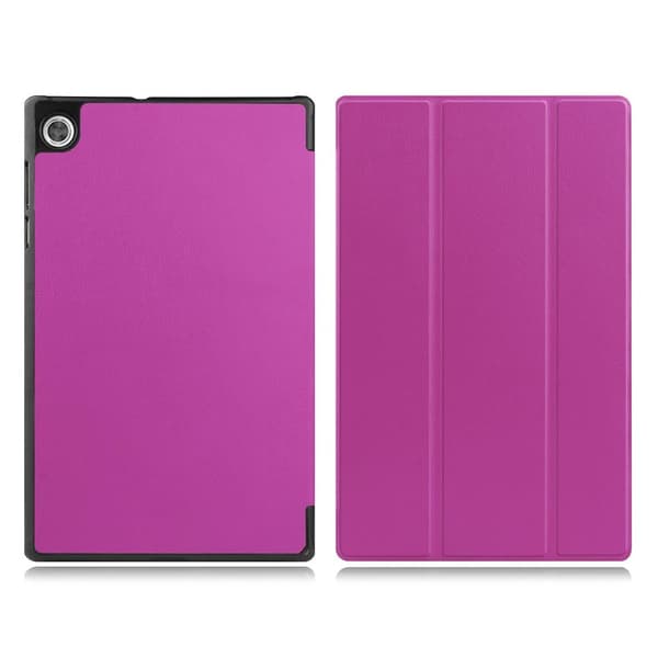 Lenovo Tab M10 HD Gen 2 tri-fold læder flip case - Lilla Purple