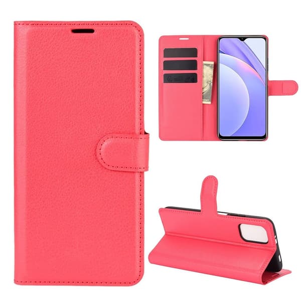 Classic Xiaomi Redmi 9 Power fodral - Röd Röd