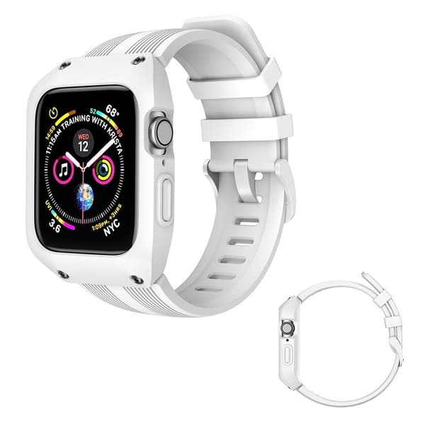 Apple Watch Series 3/2/1 38mm silikone Urrem - Hvid White
