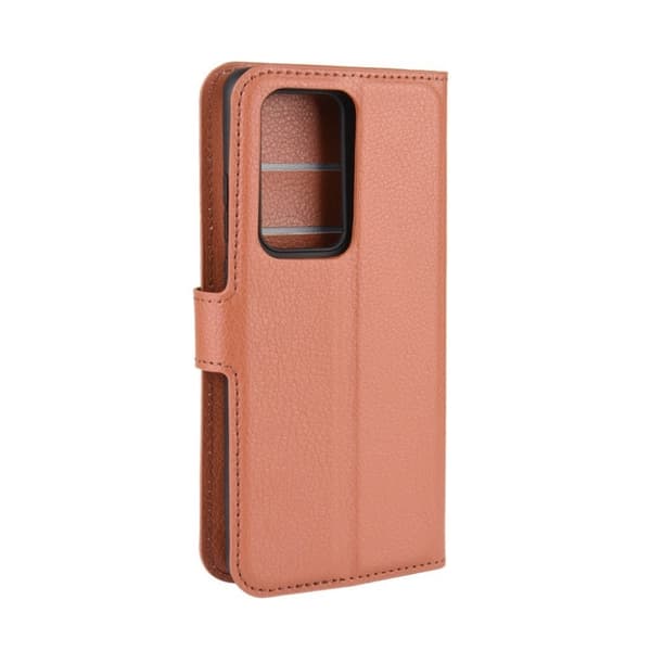 Classic Huawei P40 Pro flip etui - Brun Brown