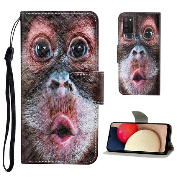 Wonderland Samsung Galaxy A02s fodral -Brun Brun