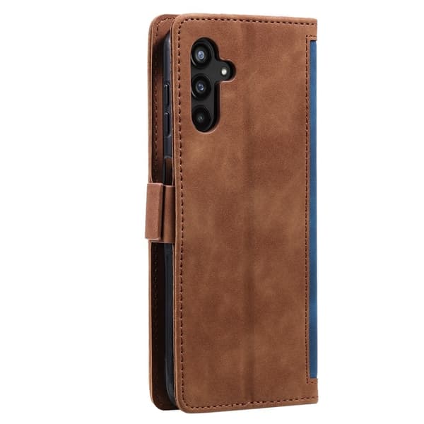 Suburbian läder Samsung Galaxy A55 fodral - Blå Blå