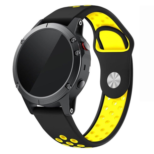 22mm Garmin Forerunner 935 / Quatix 5 / Fenix 5 / Fenix 5 Plus / Black