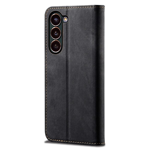 Jeans Samsung Galaxy S23 Flip Etui - Sort Black