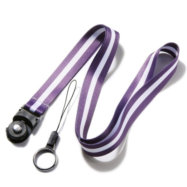 Cool pattern detachable ring and strap - Grape Purple Purple