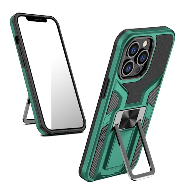 Støtsikkert hybriddeksel for iPhone 13 Pro - Grønn Green