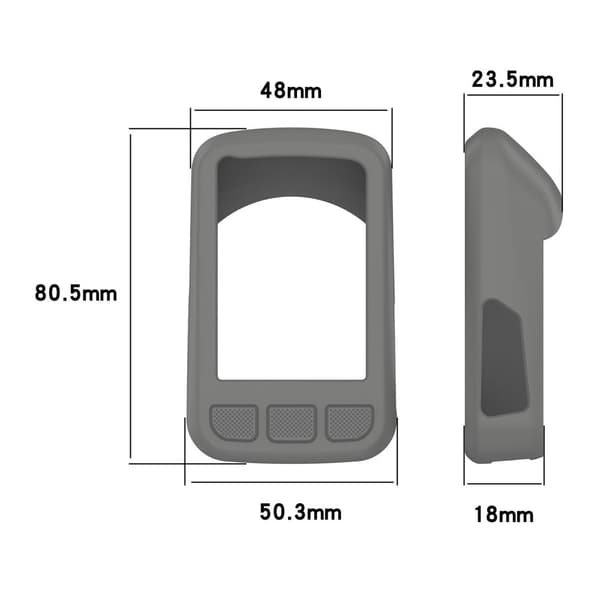 Wahoo Elemnt Bolt V2 silikoneovertræk - Hvid White
