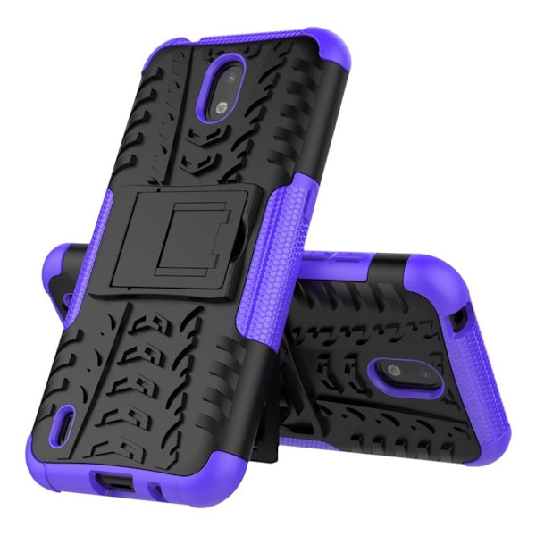 Offroad Etui Nokia 1.3 - Sort / Lilla Black