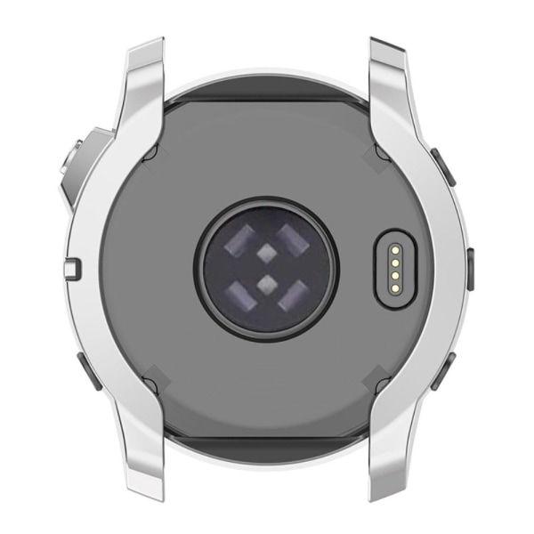 Garmin Fenix 7X elektropläteringsskydd - Silver Silvergrå